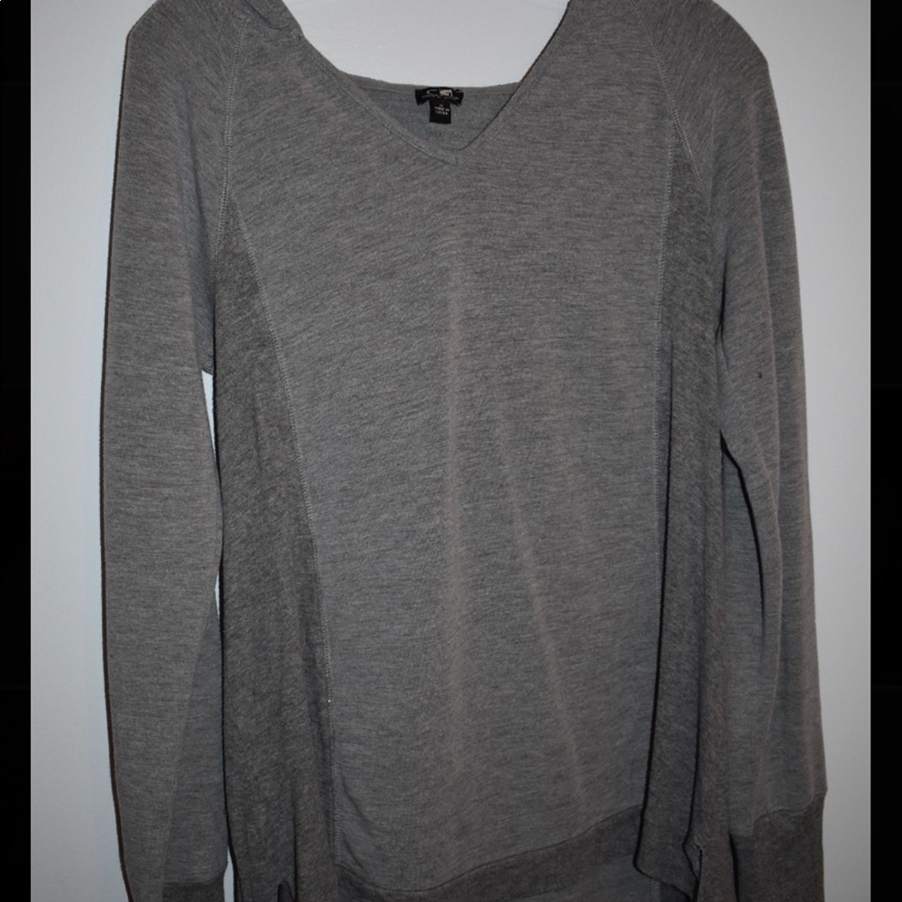 Grey oversized sweatshirt